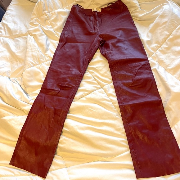 Genuine leather pants - Picture 2 of 5